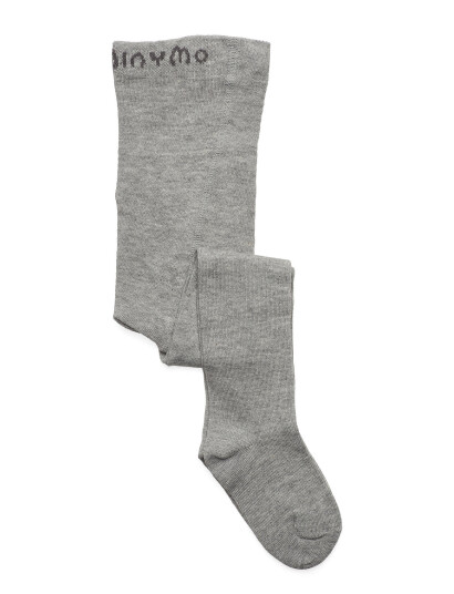 Minymo Stocking Solid Grey 80-86