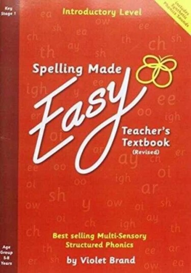 Spelling Made Easy Revised A4 Text Book Introductory Level Av Violet Brand