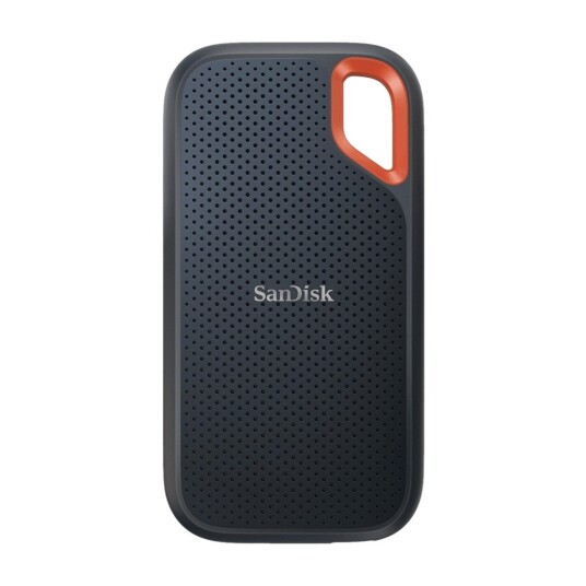 SanDisk Extreme Portable 500GB SSD med USB 3.2 Gen 2 - Kryptert Ekstern Lagring
