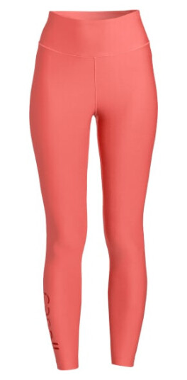Casall Graphic High Waist Tights Dame Deep Coral 40