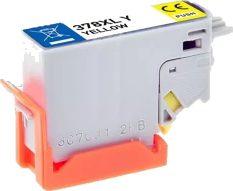 TB Blekkpatron No.378XL Gul Høykapasitet (9.3ml), erstatter Epson C13T37944010
