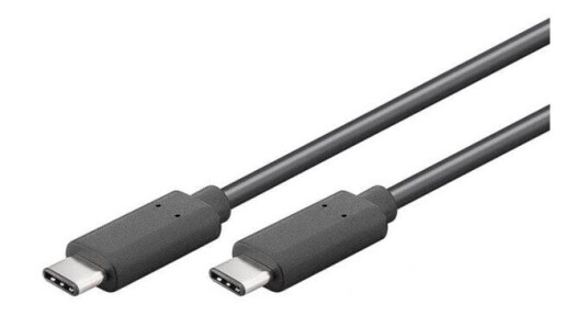 Goobay USB-C 3.1 Gen1 Strømkabel 2m Svart
