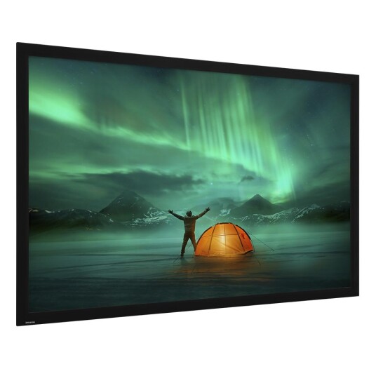PROJECTA HomeScreen Deluxe Parallax Stratos 1.0 16:9 Black borders 200cm x 112cm