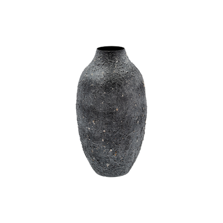 Torden Vase 24 x 43 cm Svart