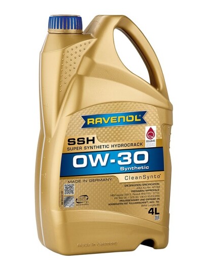 Motorolje RAVENOL SSH 0W30 4L Motorolje RAVENOL SSH 0W30 4L