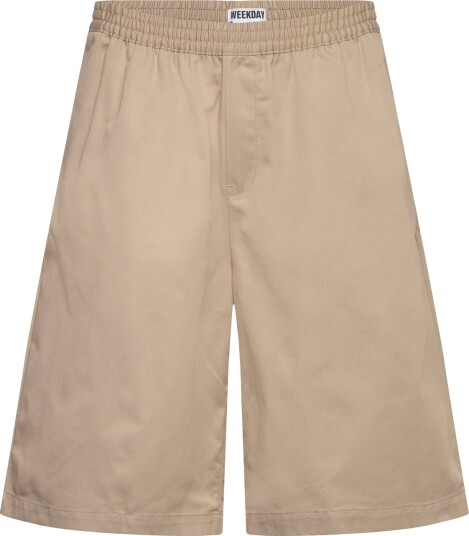Weekday Loose Fit Chino Shorts Beige XL
