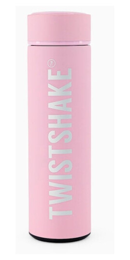 Twistshake Hot or Cold Bottle Pastel Pink 420 ml Twistshake Hot or Cold Bottle Pastel Pink 420 ml
