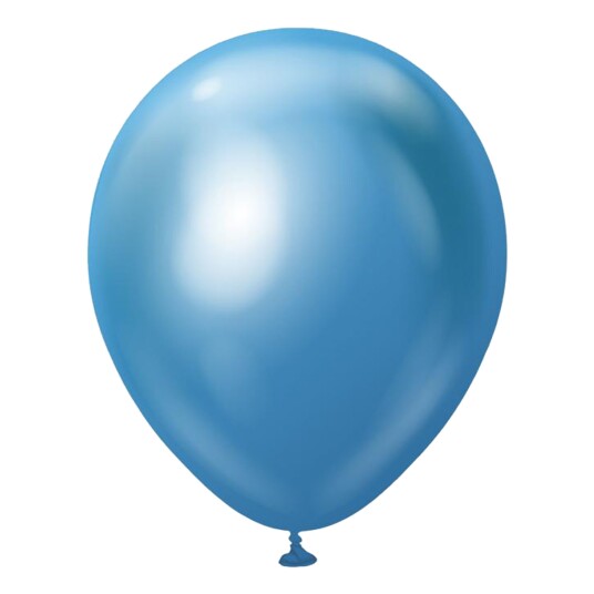 Ballongkungen AB Lateksballonger Professional Blue Chrome - 100-pakning