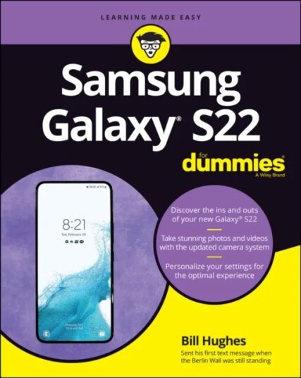 Samsung Galaxy S22 For Dummies Av Bill Hughes