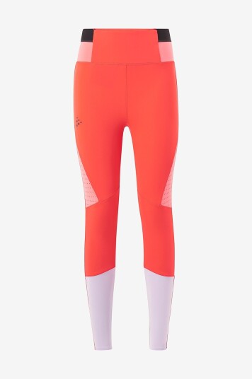 Craft - Treningstights Pro Hit Blocked Tights - Rød