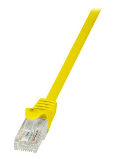 Logilink Koblingskabel Rj-45 Hann Til Rj-45 Hann 3 M Utp Cat 5E Gul