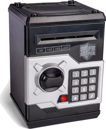 Safebox m/kode Sort