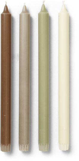 Ferm Living Pure candles 4 pack Botanic blend Ferm Living Pure candles 4 pack Botanic blend