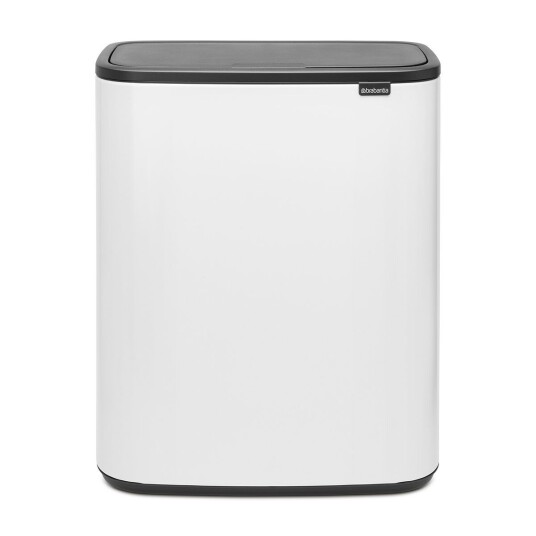 Brabantia Bo touch bin 2 x 30 L Hvit Brabantia Bo touch bin 2 x 30 L Hvit