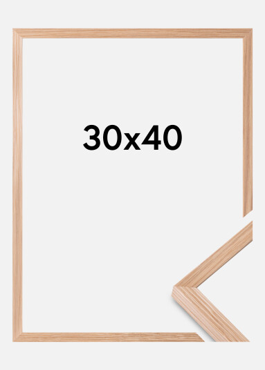 Focus Ramme Soul Oak Veneer Akrylglass 30x40 Cm Focus Ramme Soul Oak Veneer Akrylglass 30x40 Cm