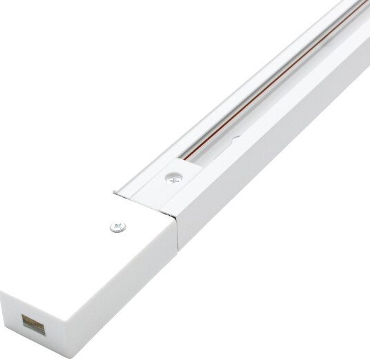 Videx 2m skinne til skinnespot   1 faset hvit 1F2W
