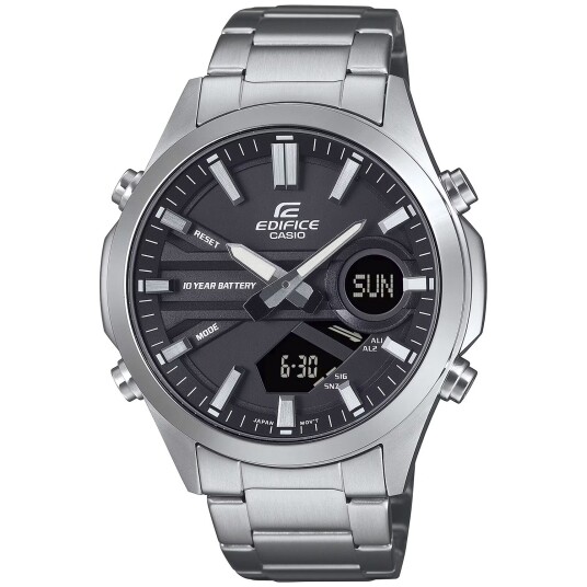 Casio Edifice EFV-C120D-1AEF - Herre - 46 mm - Analog - Kvarts urverk - Mineralglas
