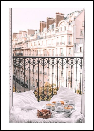 Paris Balcony Plakat Plakat / 100x150cm Paris Balcony Plakat Plakat / 100x150cm