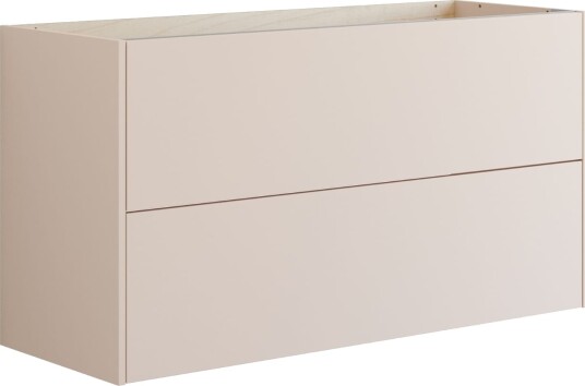 Dansani Inzo Classic Servantskap 2 Skuff B60 120xh64xd44cm Glatt / Sand Matt 120cm