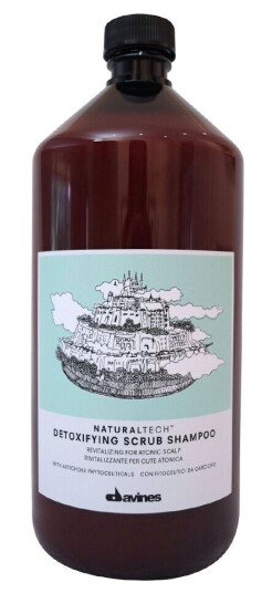 Davines Detoxifying Scrub Sjampo 1000 ml for Alle Hårtyper