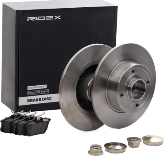 Bremseskiver og  klosser RIDEX 3405B1184