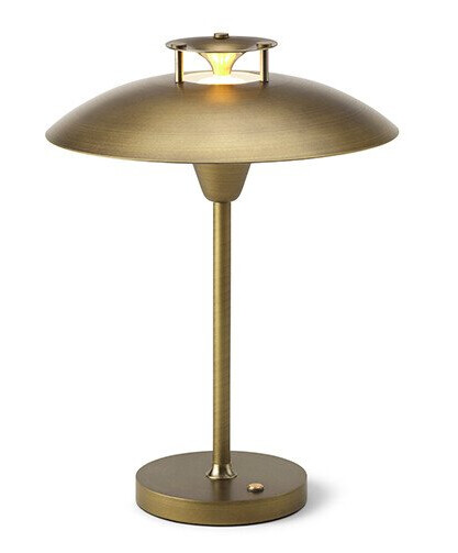 Stepp 1-2-3 bordlampe oppladbar IP54 Antik Messing Stepp 1-2-3 bordlampe oppladbar IP54 Antik Messing