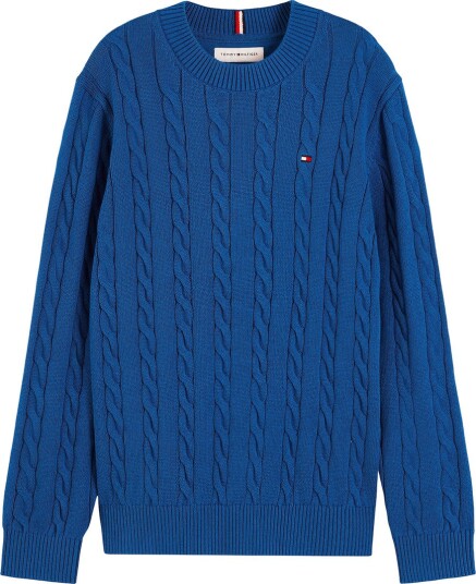 Tommy Hilfiger Genser   Strikk   Livlig Blue   Tommy Hilfiger   7 år (122)   Genser   Blå