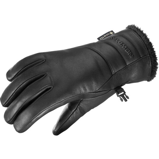 Salomon Native Gore-Tex W, Hansker, Dame, Deep Black L
