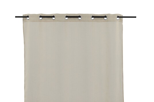 Venture Design Kaya gardin Beige 140 x 290 cm Beige