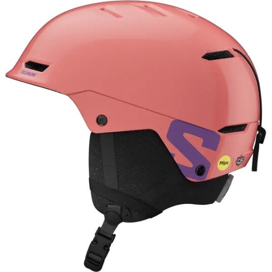 Salomon skihjelm Husk Mips Børn S Sun Kissed Coral