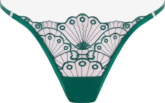 Bluebella Jane Brief   AVENTURINE GREEN/SHEER   32