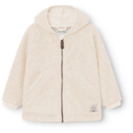 Mini A ture Angora Cream Matliff Teddyfleece Jacket. GRS 5 år/110 cm