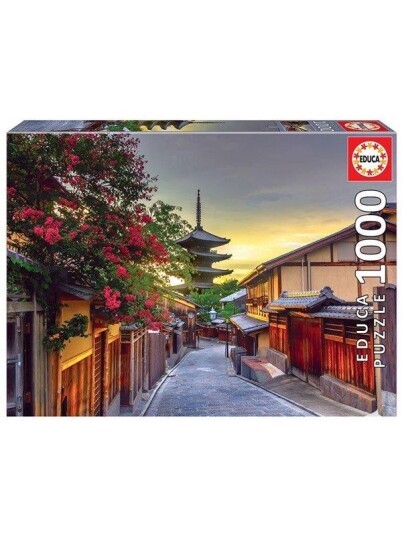 Educa puslespill Yasaka Pagoda, Kyoto, Japan 1000 brikker