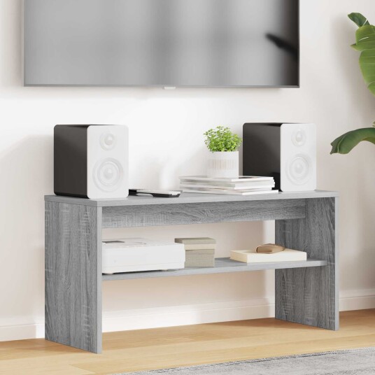TV skap Grå Sonoma 80 x 30 x 40 cm Konstruert tre TV skap Grå Sonoma 80 x 30 x 40 cm Konstruert tre