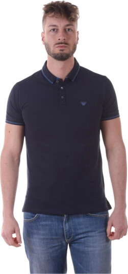 Armani Jeans Herre Topper Blå S, Armani Jeans Herre Topper Blå S,