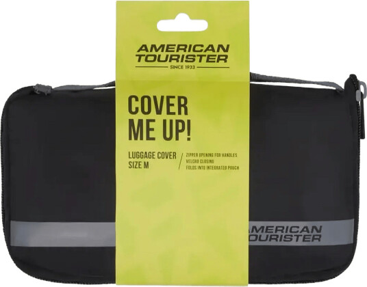 American Tourister Foldable Luggage Cover M Black 62