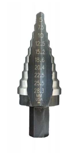 Irwin 10502855 Trinnbor 5 28,3 mm 10 trinns Maskintilbehør & forbruk