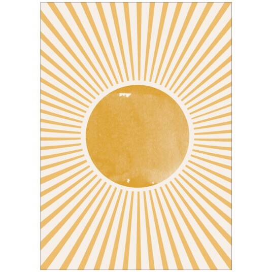 Poster & Frame THE MIUUS STUDIO Boho Sun