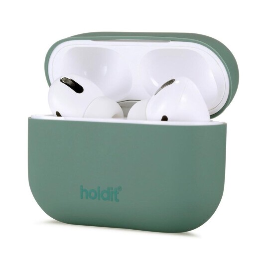 Holdit Nygård Silikondeksel Til AirPods Pro Moss Grønn Holdit Nygård Silikondeksel Til AirPods Pro Moss Grønn