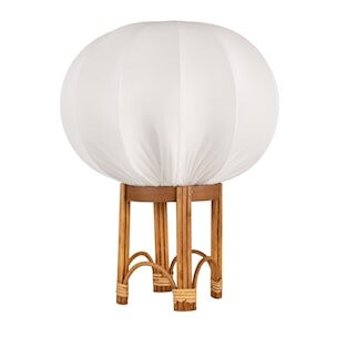 Globen Lighting Fiji Gulvlampe 38 cm Natur/Hvit 1690878-01-0 1689888-01-0