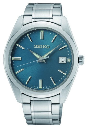 Seiko Herreklokke SUR525P1 Classic Blå/Stål Ø40 mm