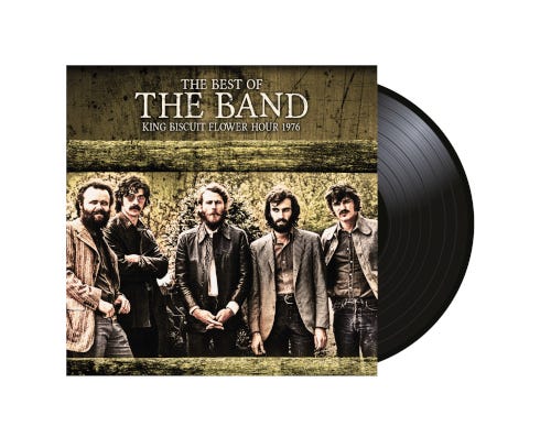 The Band King Biscuit Flower Hour 1976 LP/Vinyl The Band King Biscuit Flower Hour 1976 LP/Vinyl