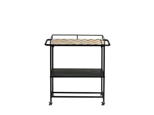 Karv Barvogn 81x46x83 cm Svart