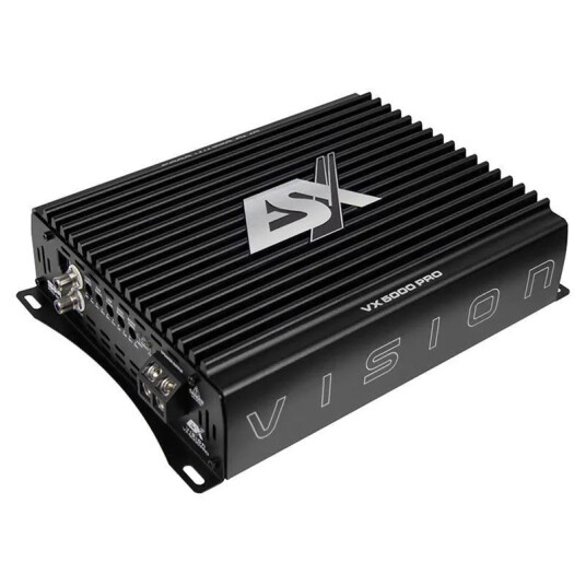 ESX Bilforsterker 5000 Watt RMS - 5000W/3300W/18000W 1 / 2 / 4 ohm