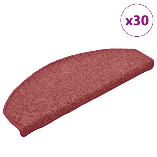 Trappematter 30 stk rød 65x24x4 cm 8721288458827 Trappematter 30 stk rød 65x24x4 cm 8721288458827