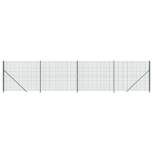 Nettinggjerde med flens grønn 2,2x10 m