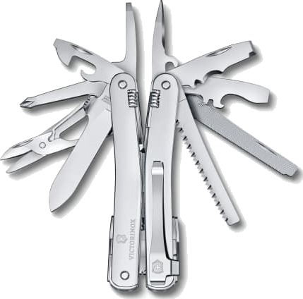 Victorinox Spirit MX Clip, Sølv, 105 mm, 21 mm, 218 g