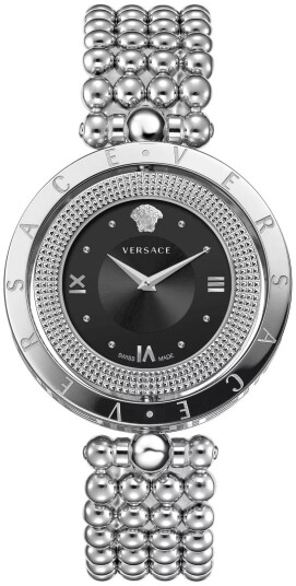 Versace Dameklokke VE7901523 Eon Sort/Stål Ø33.5 mm