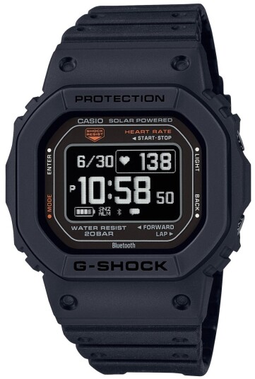 Casio Herreklokke DW H5600 1ER G shock G squad Resinplast Ø44.5 mm