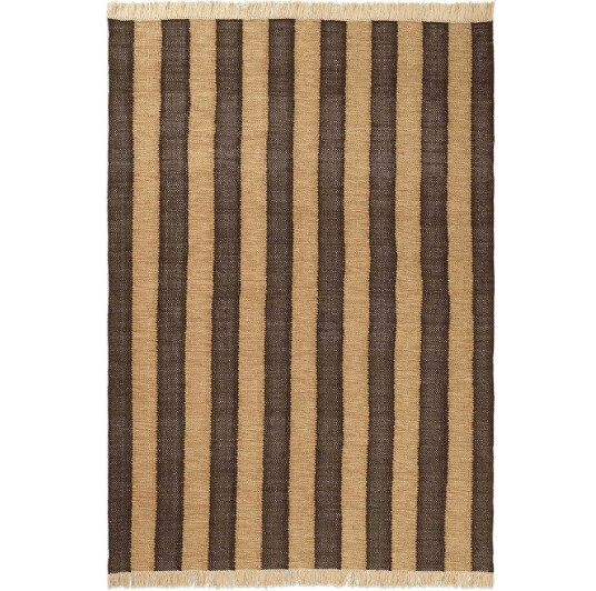 Ferm Living Ives Teppe 140x200 cm Tan/chocolate